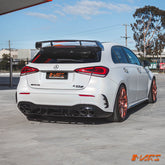 Gloss Black Rear Bumper Lower Diffuser lip Spoiler Aero Bodykit for Mercedes - Benz A - Class W177 V177 A35 & A45 AMG 2019 - 2025 - Mars Performance